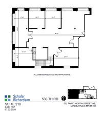 530 N 3rd St, Minneapolis, MN for lease Floor Plan- Image 1 of 1