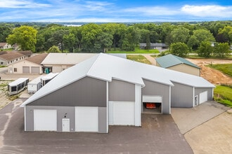 W1726 North Street, Green Lake, WI - AERIAL  map view - Image1