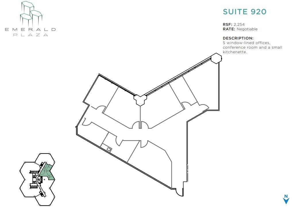 402 W Broadway, San Diego, CA for lease Floor Plan- Image 1 of 1