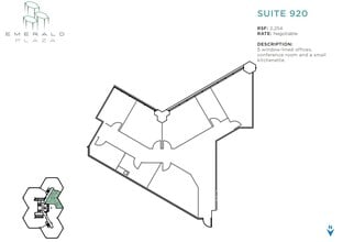 402 W Broadway, San Diego, CA for lease Floor Plan- Image 1 of 1