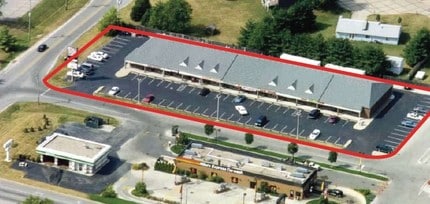 520 N State Road 135, Greenwood, IN - AERIAL  map view