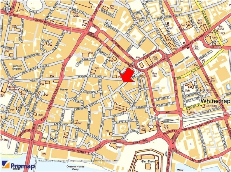 100 Fenchurch St, Londres à louer - Plan cadastral - Image 2 de 8