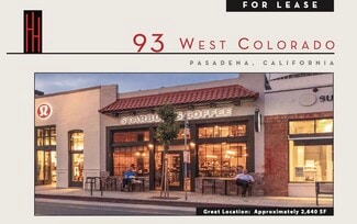 More details for 93 W Colorado Blvd, Pasadena, CA - Retail for Lease