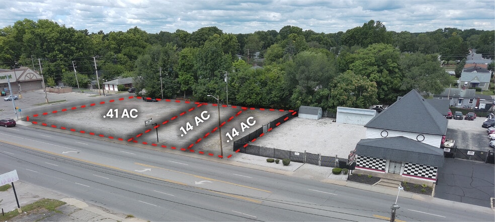 2620 W 16th St, Indianapolis, IN à vendre - Aérien - Image 3 de 6