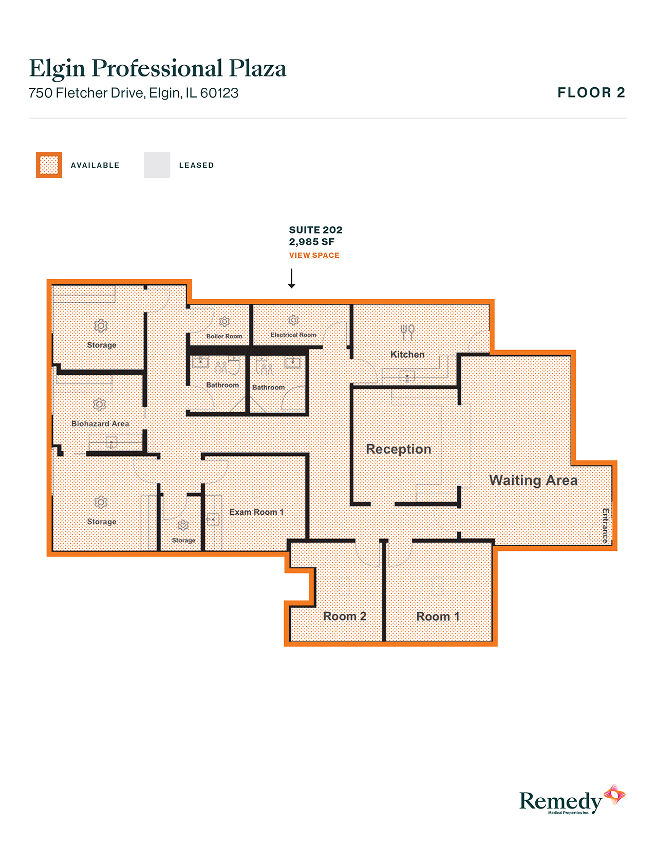 750 Fletcher Dr, Elgin, IL for lease Floor Plan- Image 1 of 9