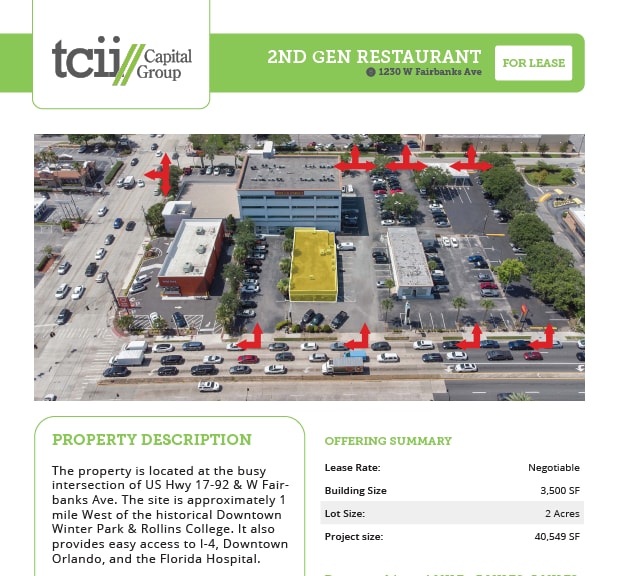 1230 W Fairbanks Ave, Winter Park, FL à louer - Photo du bâtiment - Image 3 de 6