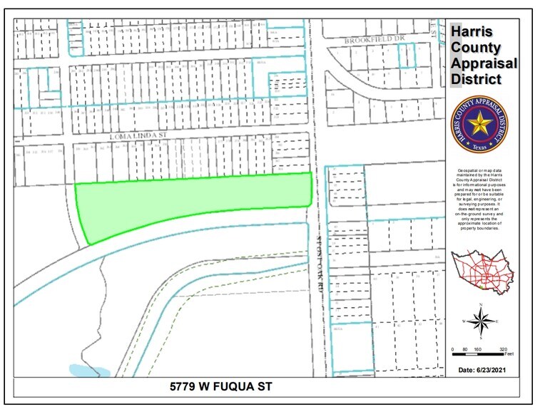 5779 W Fuqua St, Houston, TX à louer - Plan cadastral - Image 2 de 4