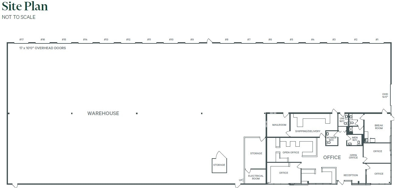 1659 Fosters Way, Delta, BC for lease Floor Plan- Image 1 of 5
