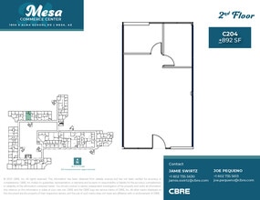 1930 S Alma School Rd, Mesa, AZ for lease Floor Plan- Image 1 of 2