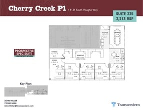 3131 S Vaughn Way, Aurora, CO for lease Site Plan- Image 2 of 2