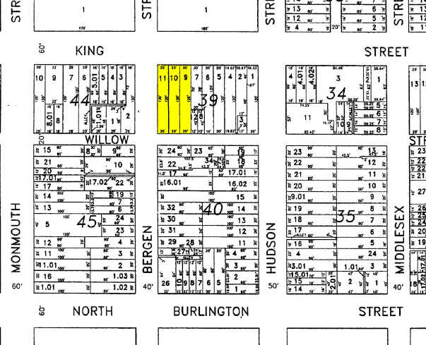 22 N King St, Gloucester City, NJ à louer - Plan cadastral - Image 3 de 39