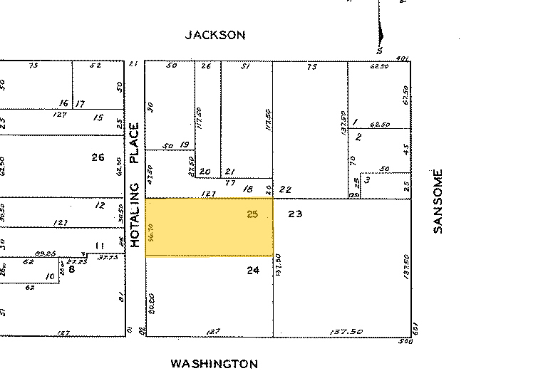 30 Hotaling Pl, San Francisco, CA à louer - Plan cadastral - Image 2 de 2