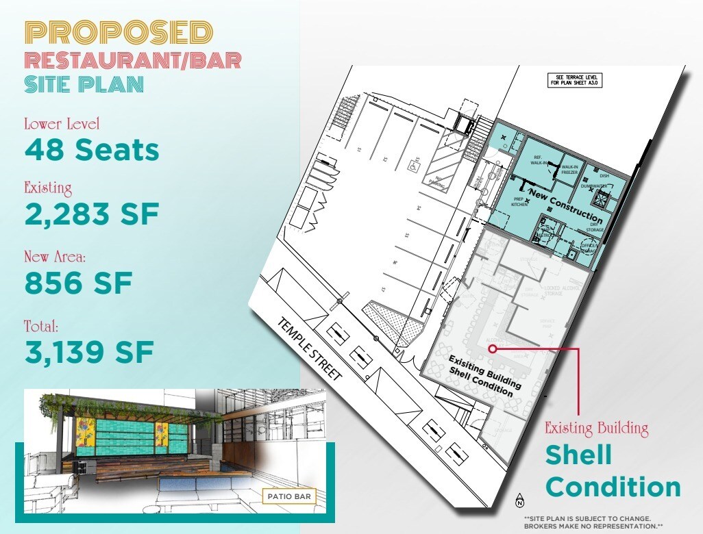 1217-1223 W Temple St, Los Angeles, CA for lease Site Plan- Image 1 of 1
