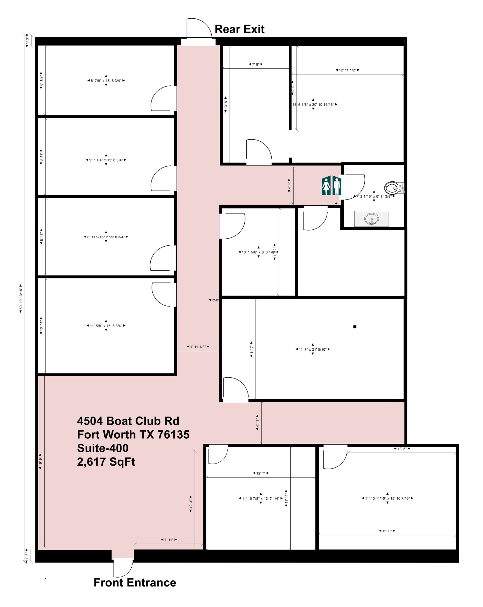 4504 Boat Club Rd, Fort Worth, TX à louer Plan de site- Image 1 de 3