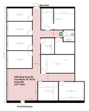 4504 Boat Club Rd, Fort Worth, TX à louer Plan de site- Image 1 de 3