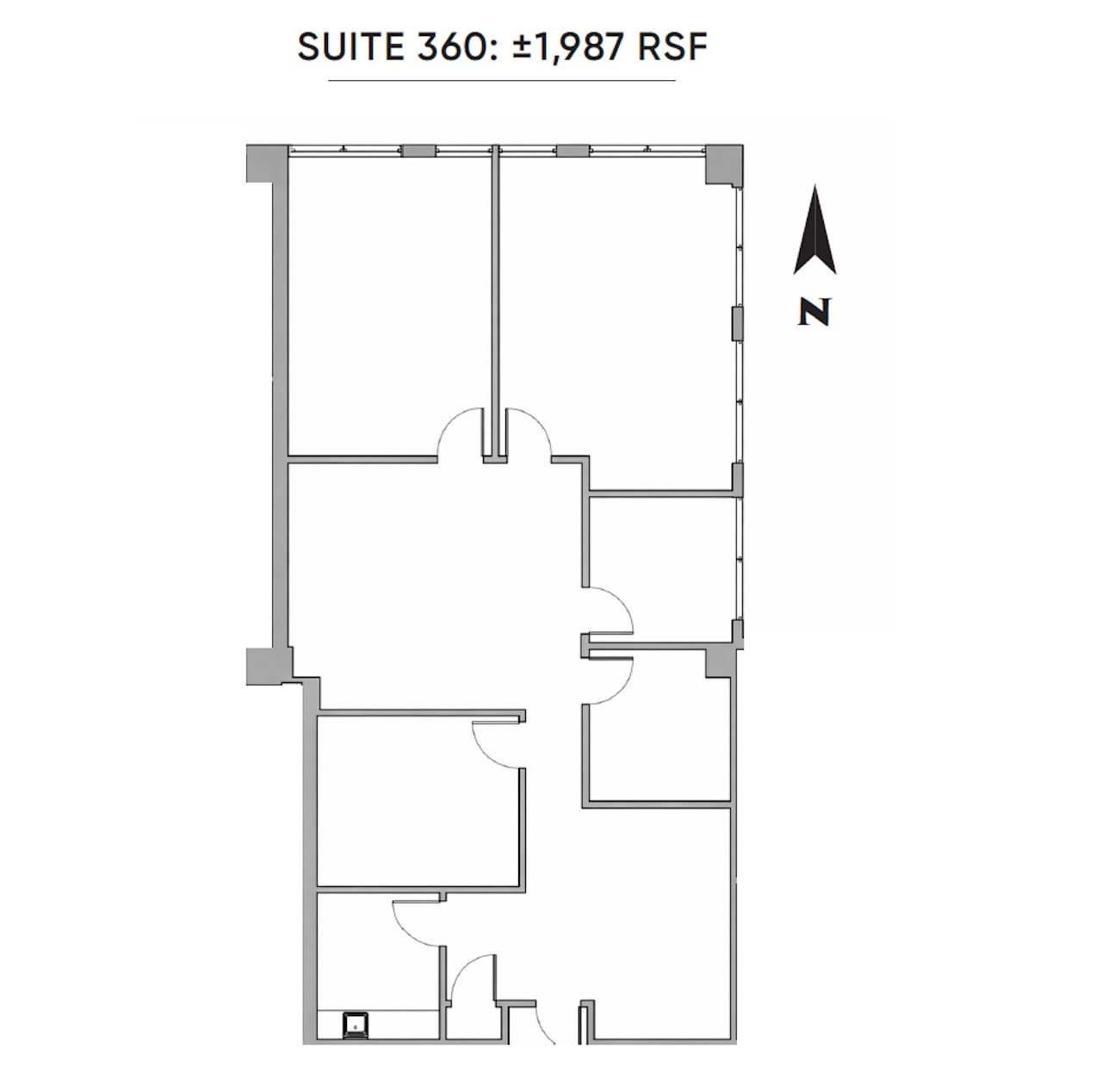 4221 Wilshire Blvd, Los Angeles, CA à louer Plan d’étage- Image 1 de 1