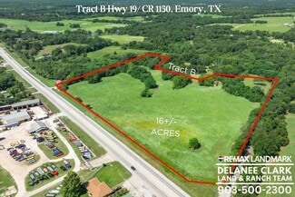 More details for Tract B State Hwy 19 & RS CR 1150 hwy, Emory, TX - Land for Sale