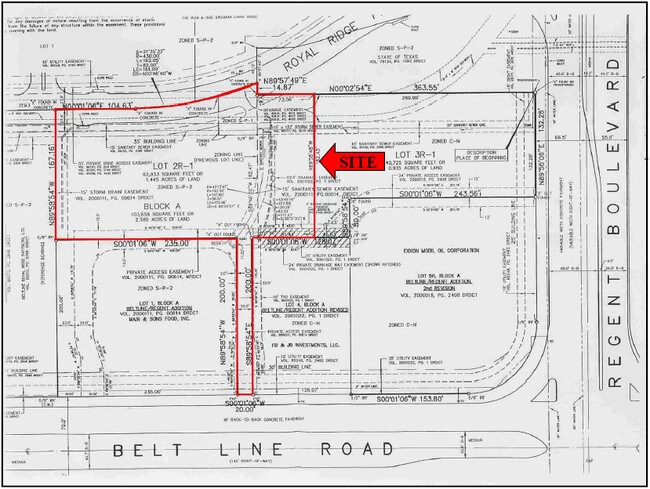 More details for 3550 Regent Blvd, Irving, TX - Land for Sale