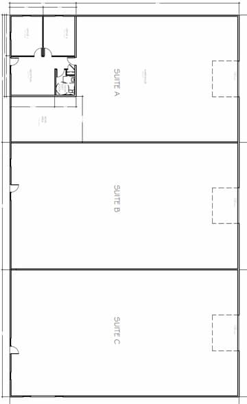 303 Yost Dr, Lafayette, IN for lease - Floor Plan - Image 2 of 2
