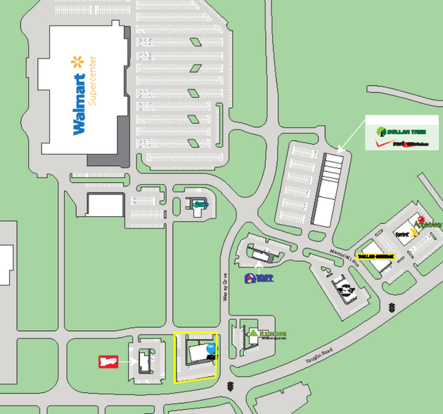 1555 Vaughn Rd, Wood River, IL for sale - Site Plan - Image 2 of 3