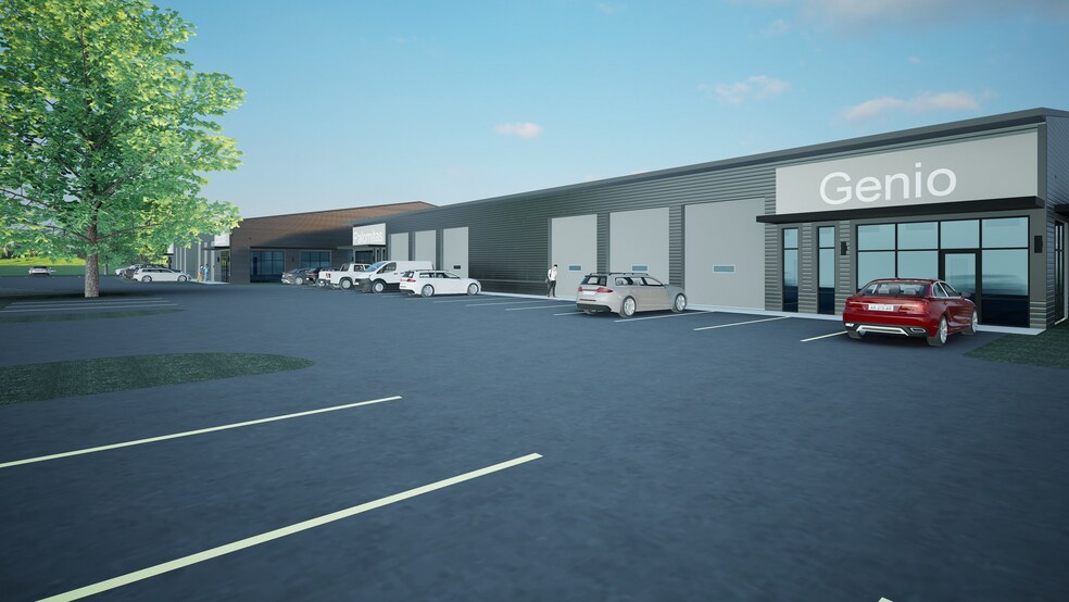 3853-3953 San Jacinto Dr, Fort Worth, TX à louer - Photo du bâtiment - Image 2 de 5