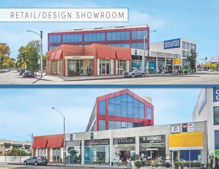 8360 Melrose Ave, Los Angeles, CA for lease - Building Photo - Image 2 of 19