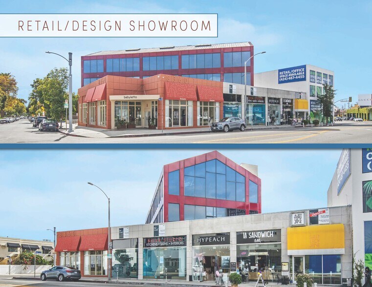 8360 Melrose Ave, Los Angeles, CA à louer - Photo du bâtiment - Image 2 de 19