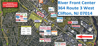 Plus de détails pour 364 Route 3 West -1, Clifton, NJ - Vente au détail à louer