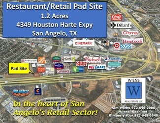 More details for 4349 Houston Harte expy, San Angelo, TX - Land for Sale