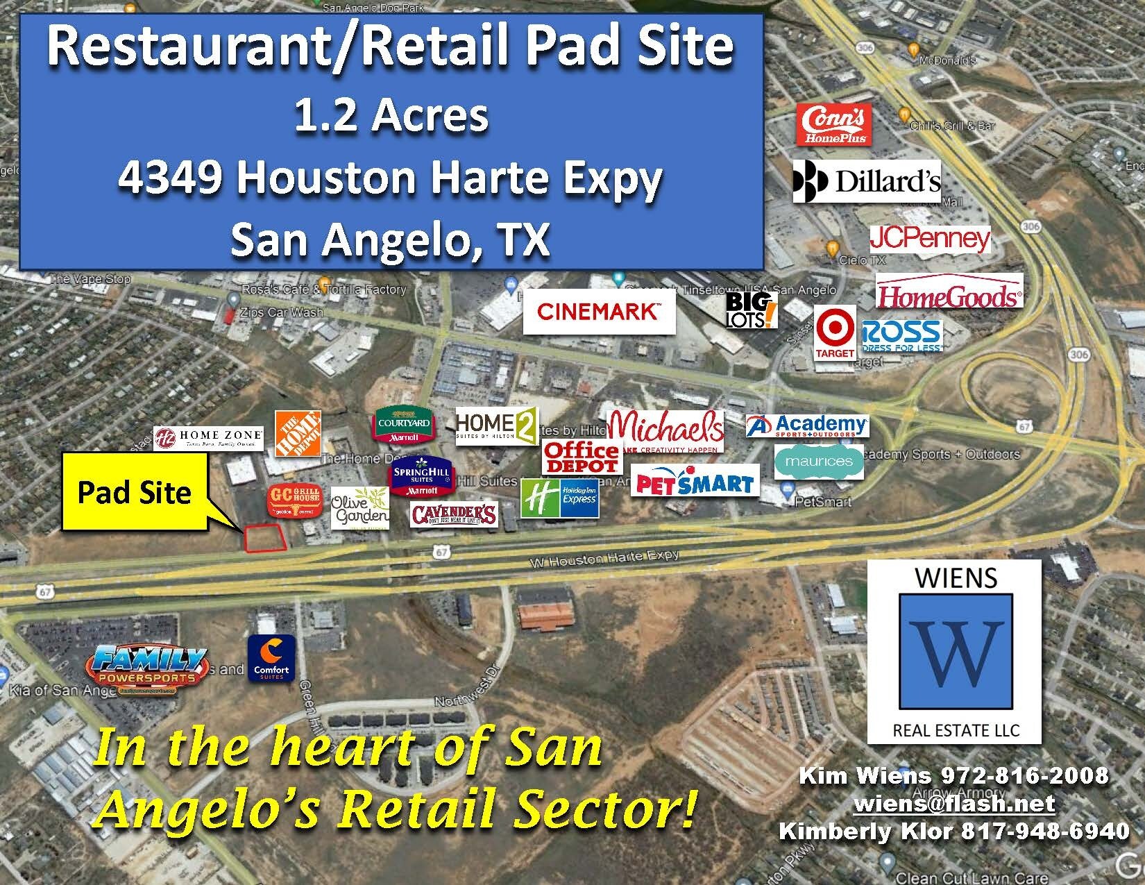 4349 Houston Harte expy, San Angelo, TX à vendre Photo principale- Image 1 de 4