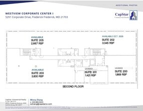 5291 Corporate Dr, Frederick, MD for lease Floor Plan- Image 1 of 1