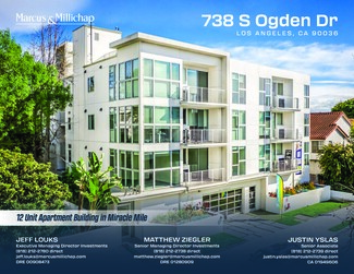 Plus de détails pour 738 S Ogden Dr, Los Angeles, CA - Multi-résidentiel à vendre