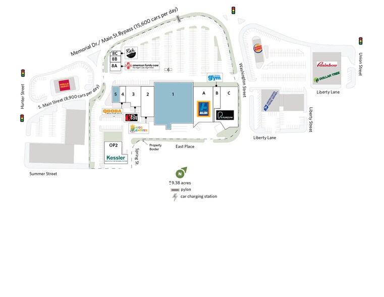 2-4 Memorial Dr, Lodi, NJ à louer - Plan de site - Image 3 de 10