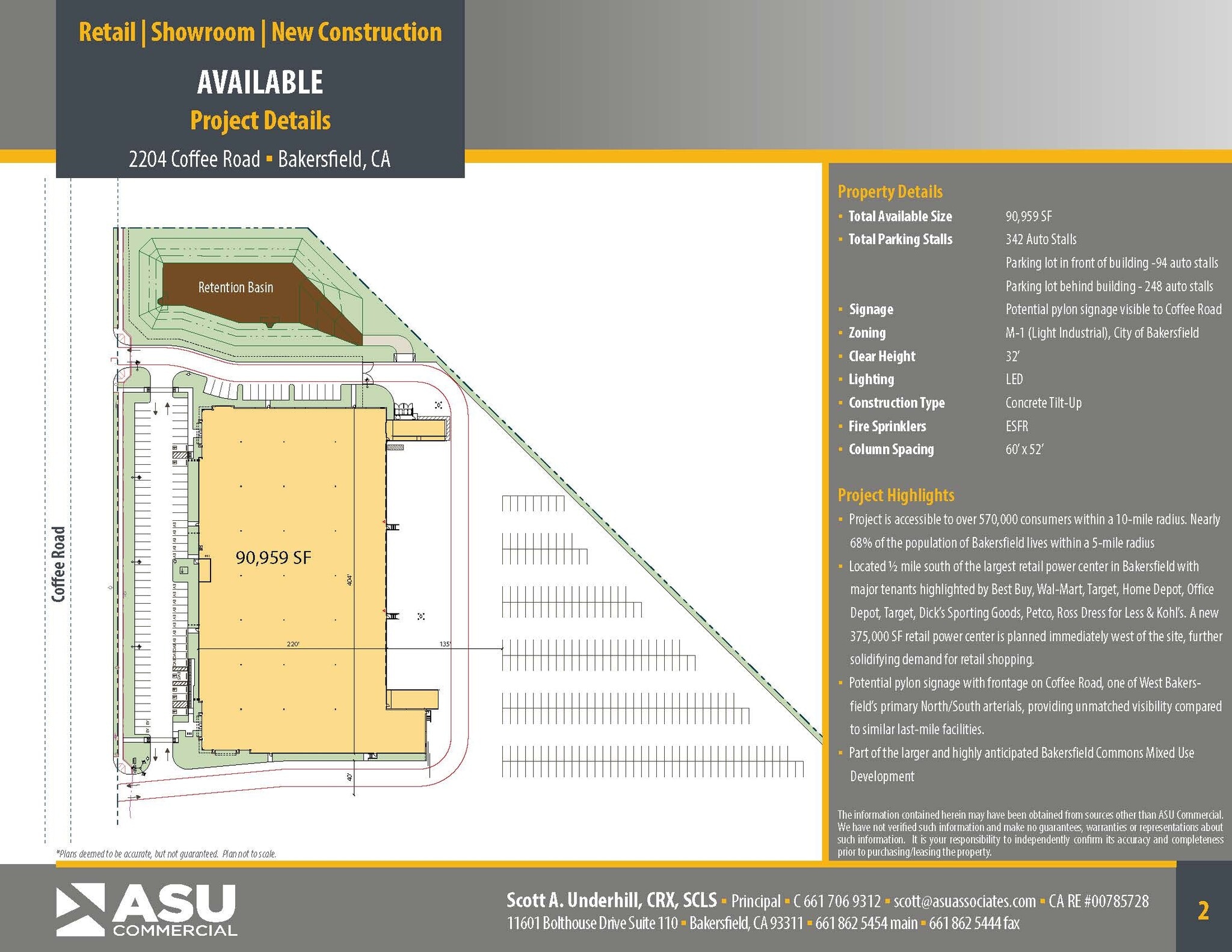 2204 Coffee Rd, Bakersfield, CA à louer Photo intérieure- Image 1 de 7