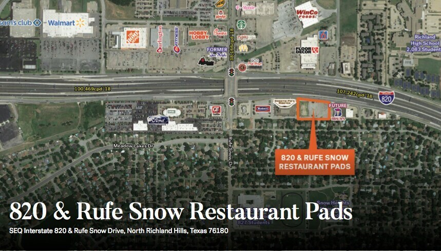 SEQ-Loop 820 & Rufe Snow Dr, North Richland Hills, TX for sale Building Photo- Image 1 of 2