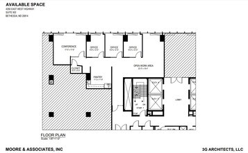 4340 East-West Hwy, Bethesda, MD for lease Floor Plan- Image 1 of 1