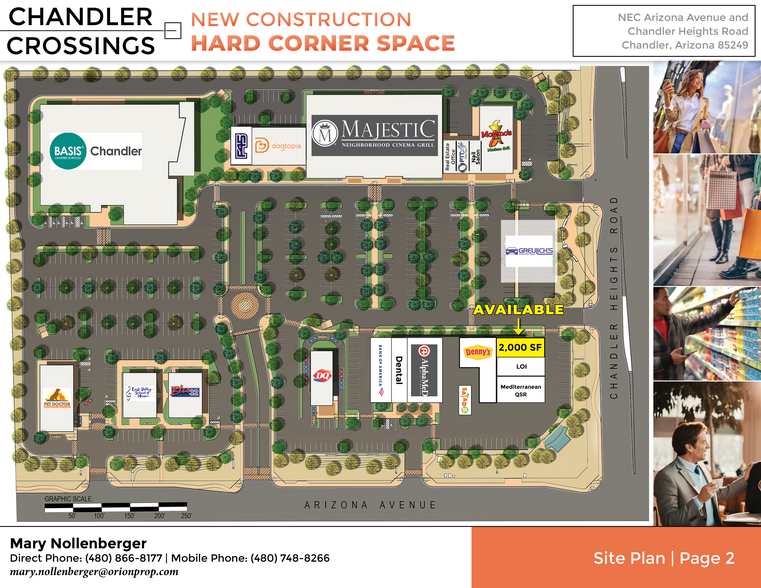 4811 S Arizona Ave, Chandler, AZ à louer - Plan de site - Image 3 de 9