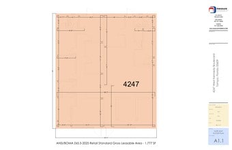 4257 W Kennedy Blvd, Tampa, FL à louer Plan de site- Image 1 de 11