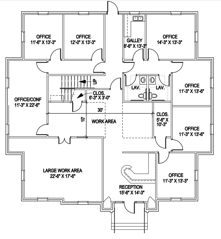 1580 Warsaw Rd, Roswell, GA à vendre Plan d  tage- Image 1 de 1