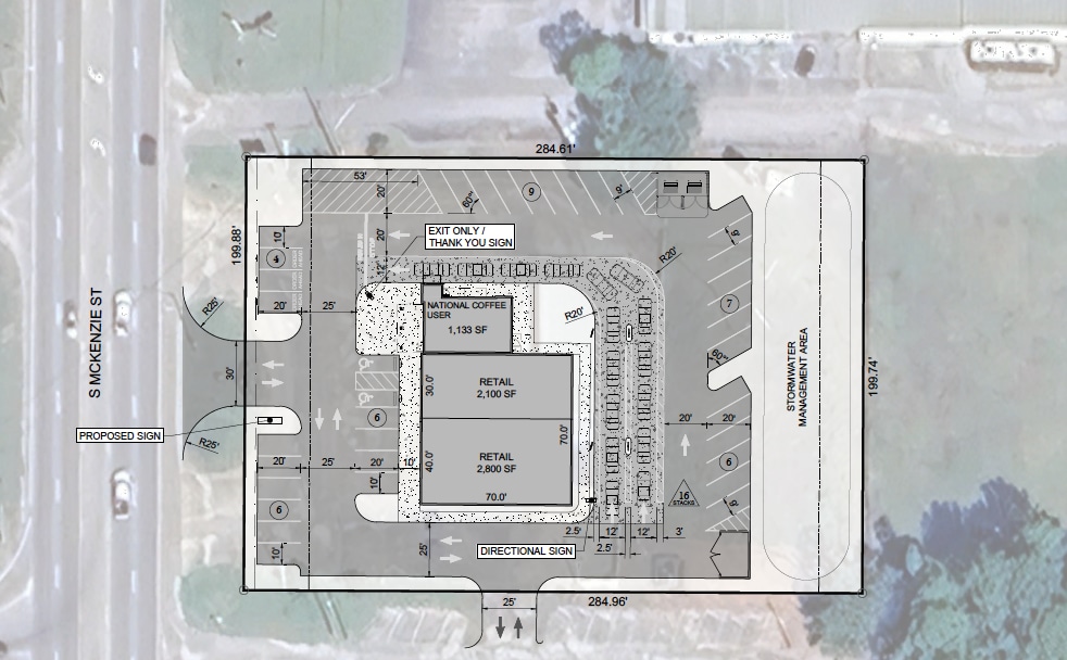 2011 S McKenzie St, Foley, AL à louer Plan de site- Image 1 de 1