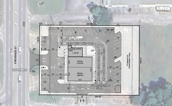 2011 S McKenzie St, Foley, AL à louer Plan de site- Image 1 de 1
