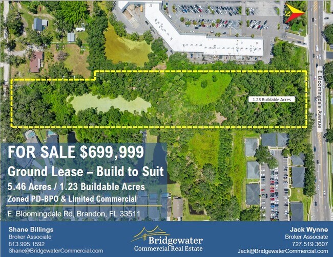 Plus de détails pour E Bloomingdale Ave, Brandon, FL - Terrain à vendre