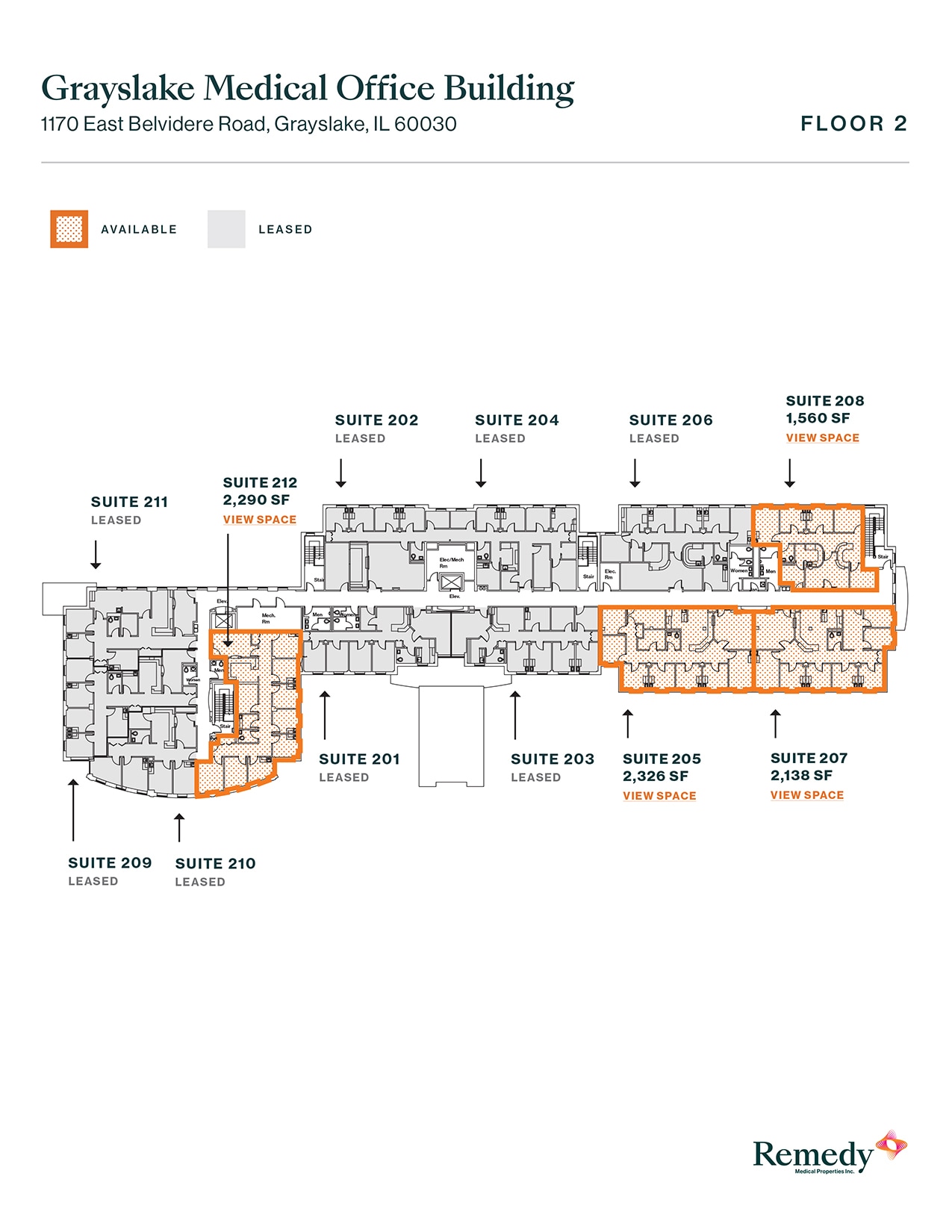 1170 E Belvidere Rd, Grayslake, IL for lease Floor Plan- Image 1 of 5