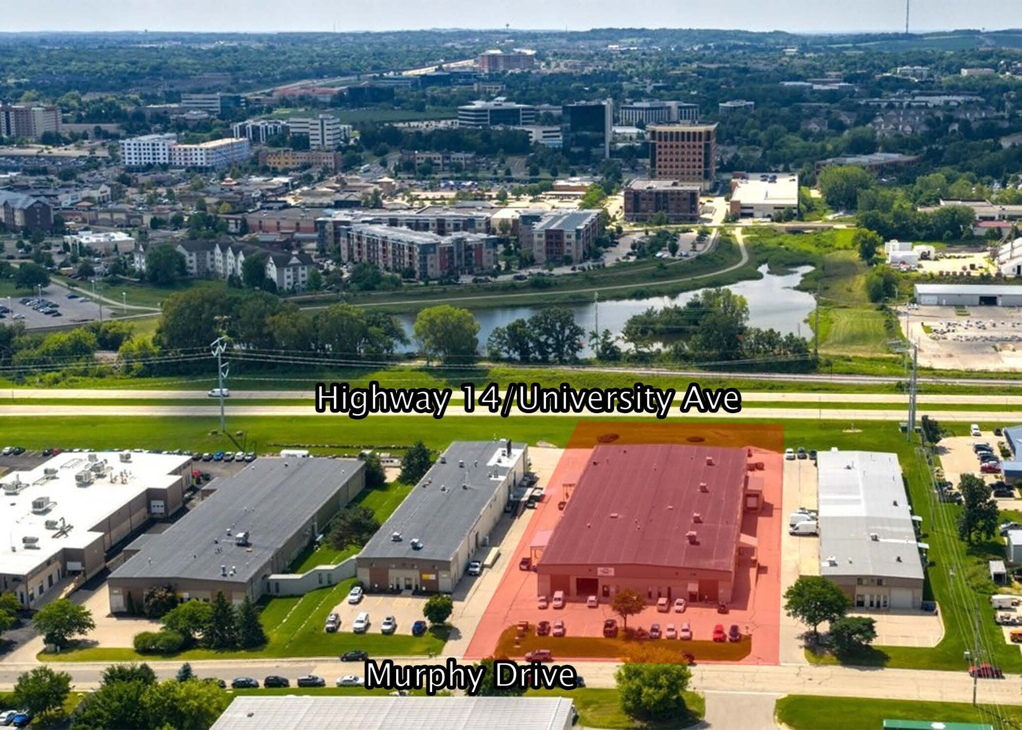 8447-8475 Murphy Dr, Middleton, WI for lease Aerial- Image 1 of 1