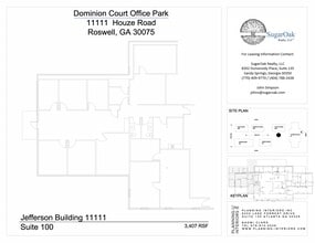 11099 Houze Rd, Roswell, GA for lease Site Plan- Image 1 of 4