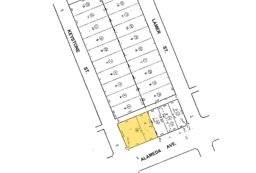 2031 W Alameda Ave, Burbank, CA à louer - Plan cadastral - Image 2 de 10