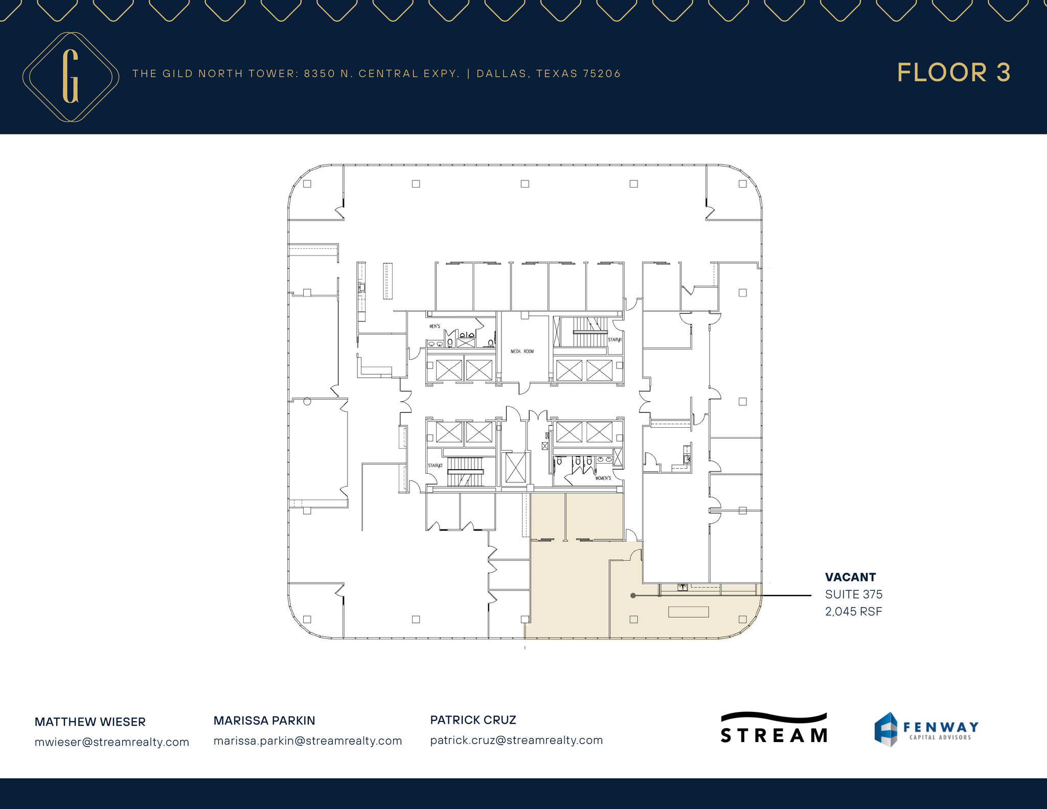 8350 N Central Expy, Dallas, TX for lease Floor Plan- Image 1 of 1