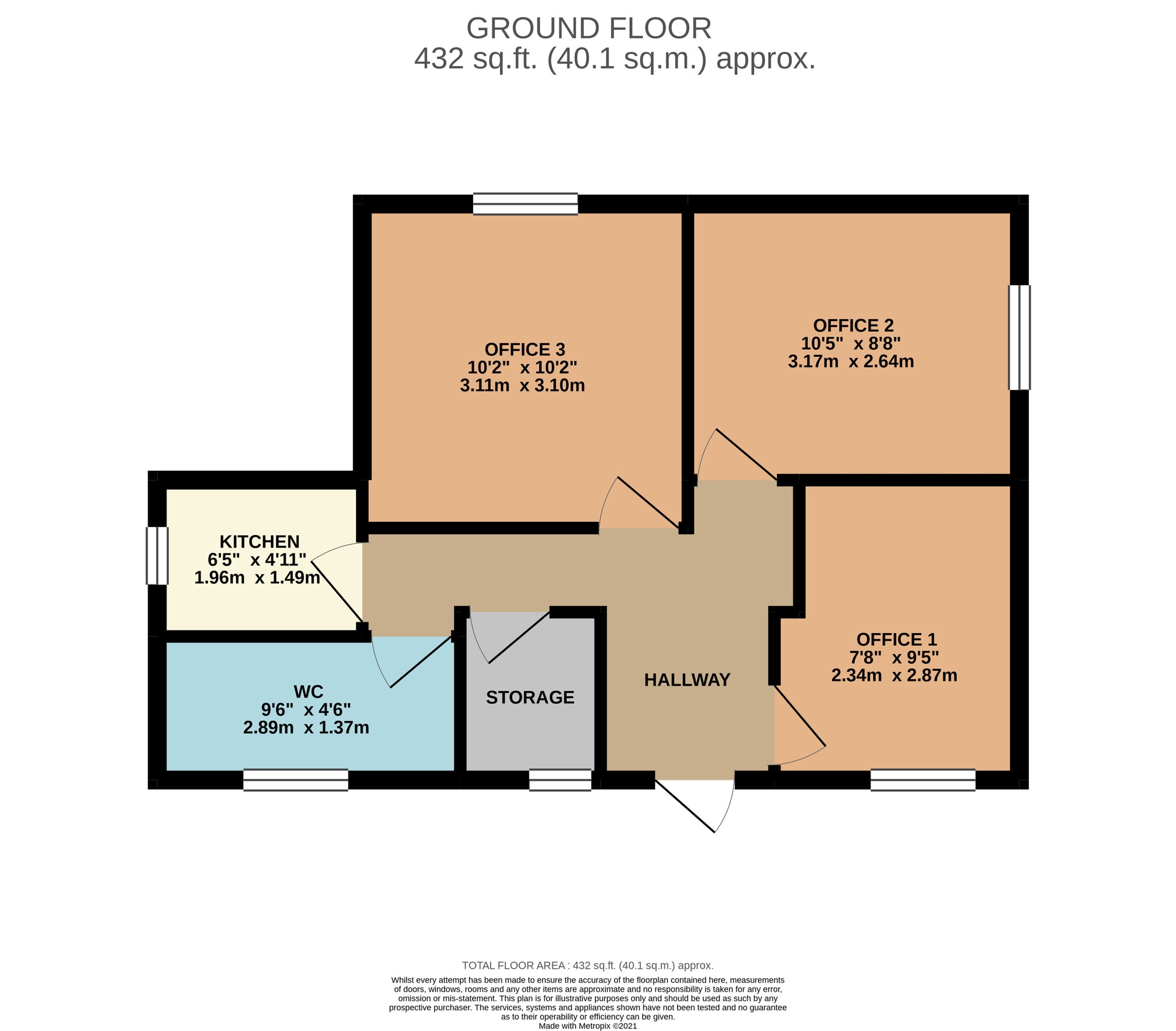 Unit 8 West Lane Trading Estate West Lane, Sittingbourne for lease Floor Plan- Image 1 of 14