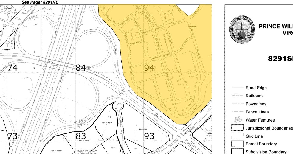 15201 Potomac Town Pl, Woodbridge, VA for lease - Plat Map - Image 3 of 3