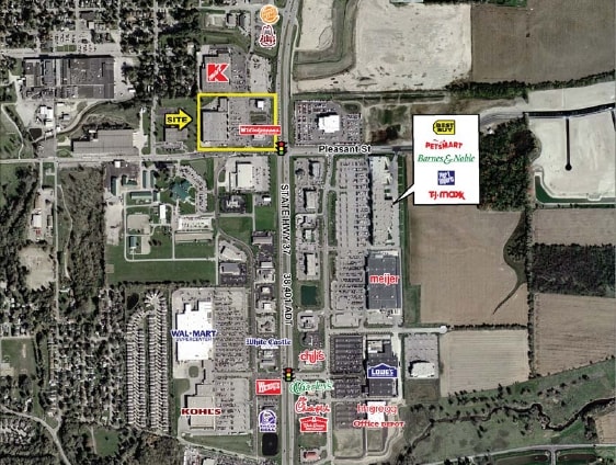 405-585 Noble Creek Dr, Noblesville, IN for lease - Aerial - Image 2 of 4